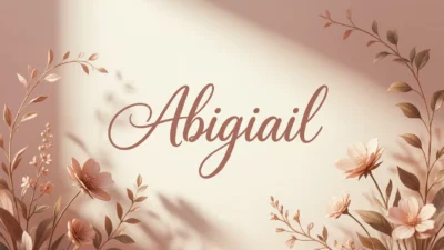 Nicknames for Abigail