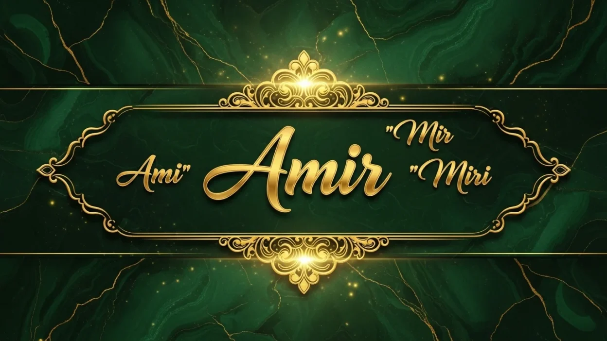 Nicknames for Amir