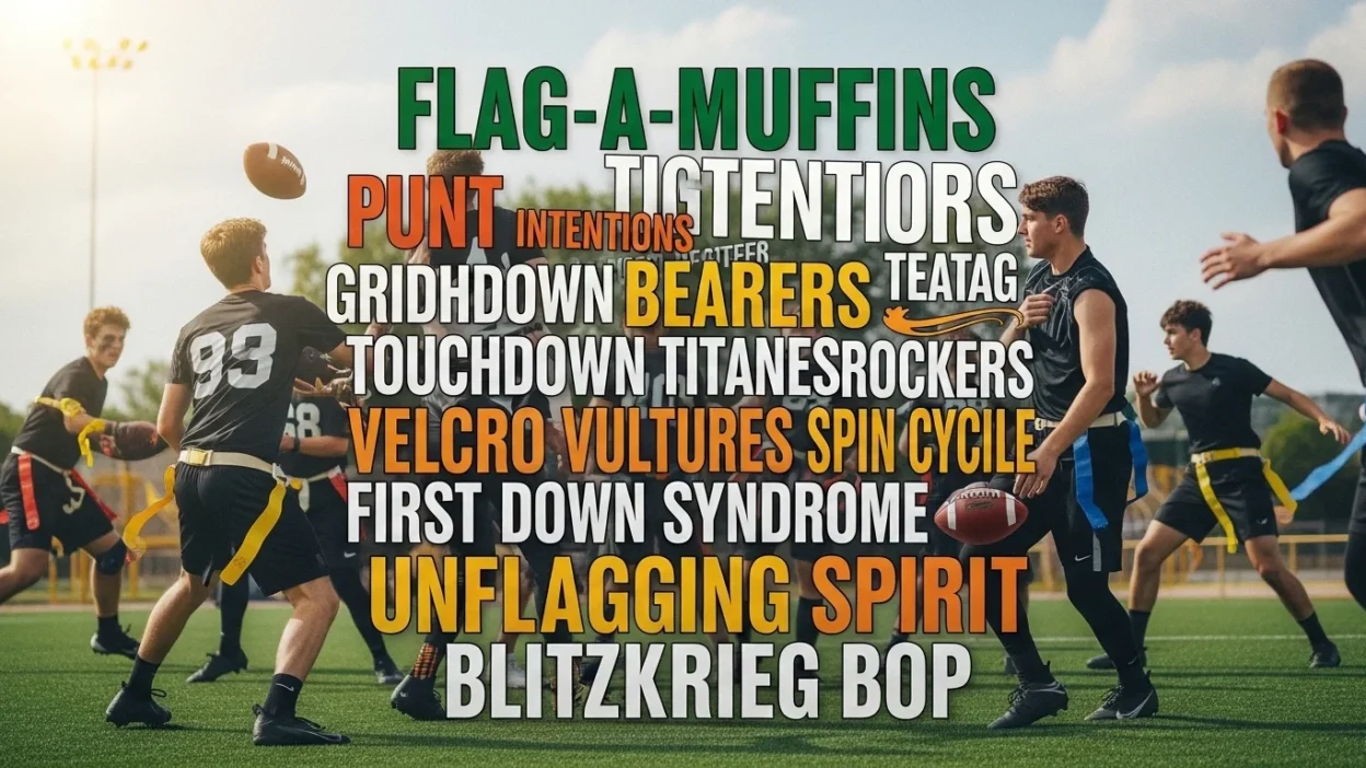 Flag Football Team Names