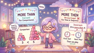 More Then vs More Than
