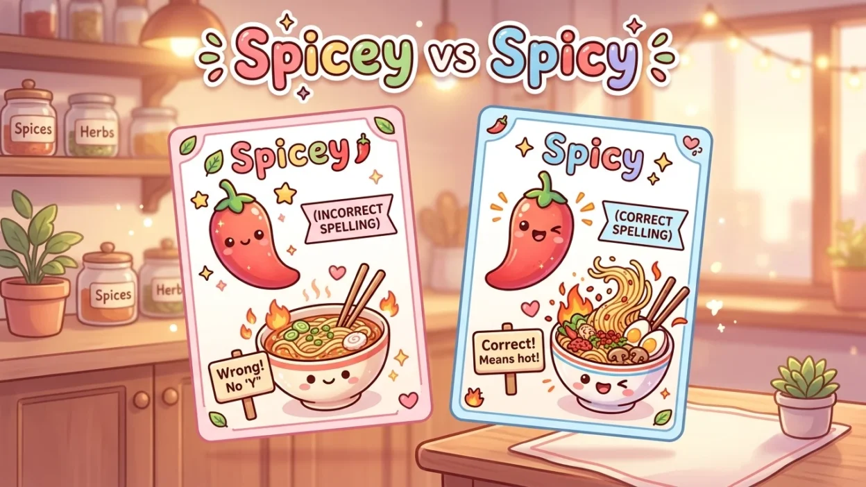 Spicey vs Spicy
