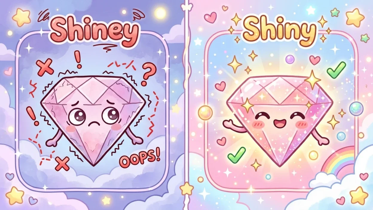 Shiney or Shiny