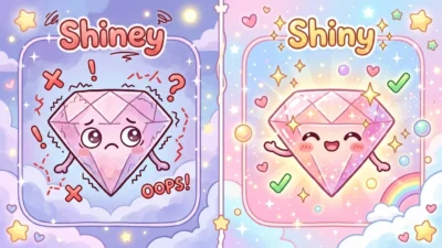Shiney or Shiny
