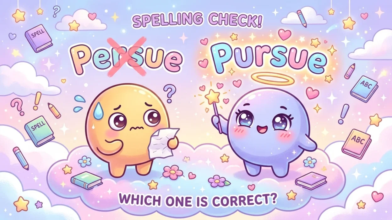Persue vs Pursue