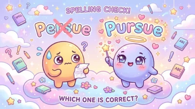 Persue vs Pursue