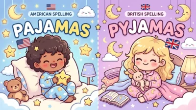 Pajamas vs Pyjamas