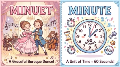 Minuet vs Minute