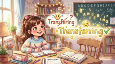 Transferring vs Transfering