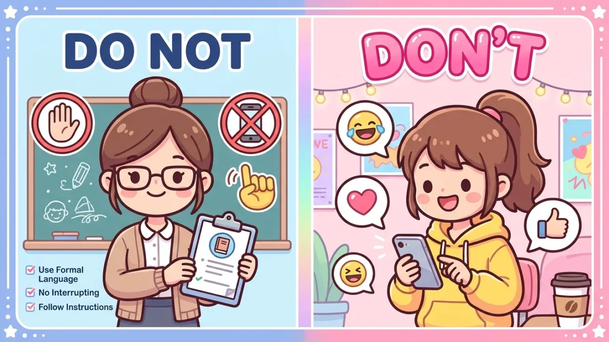 Do Not vs Don't
