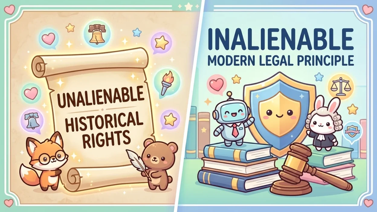 Unalienable vs Inalienable