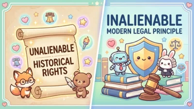 Unalienable vs Inalienable