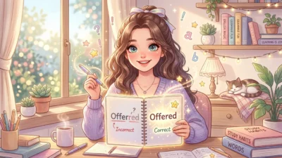 Offerred vs Offered